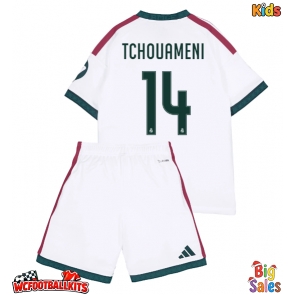 Real Madrid Aurelien Tchouameni #14 Replica Home Stadium Kit for Kids 2026-27 Short Sleeve (+ pants)